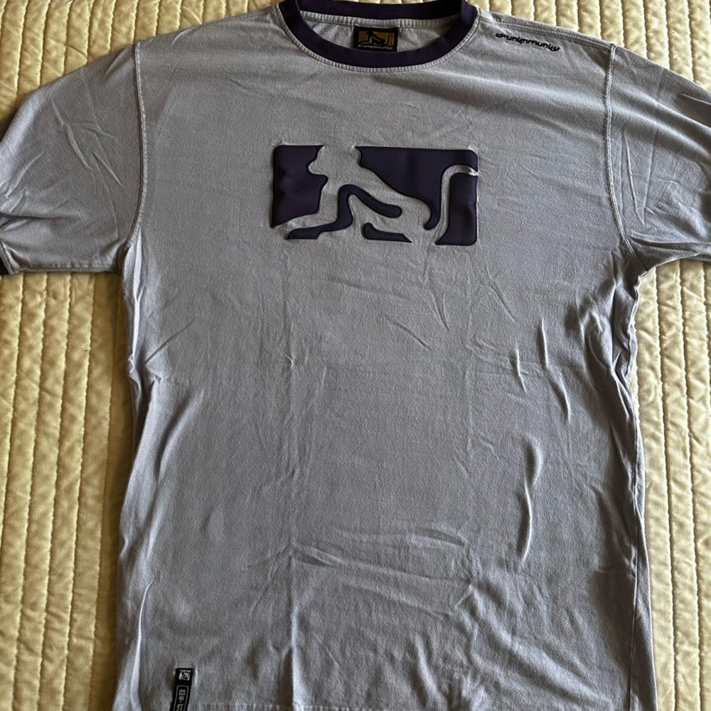 Vintage drunk, monkey shirt embroidered with logo